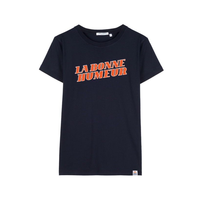 Dark blue French Disorder La Bonne Humeur heren t-shirts - Image 2