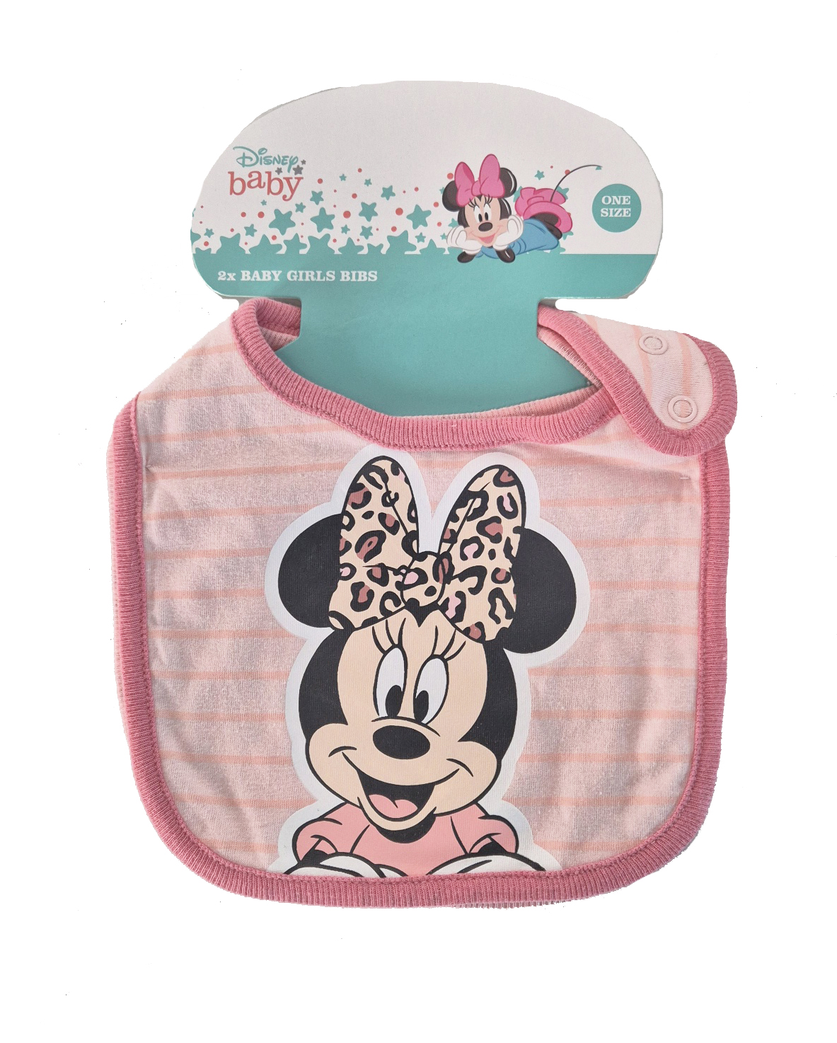 2packs Disney Mickey Mouse and Minnie Mouse bibs NHP International