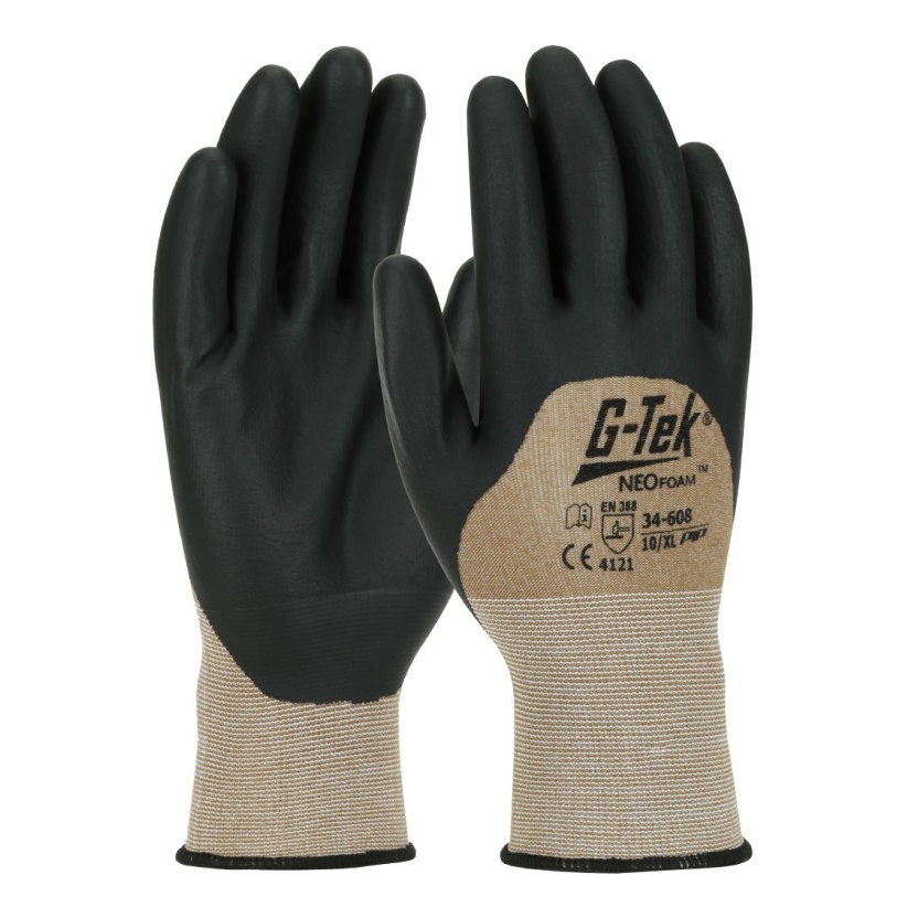 Workwear - G-Tek NeoFoam 34-608 safety gloves - Size 9/L