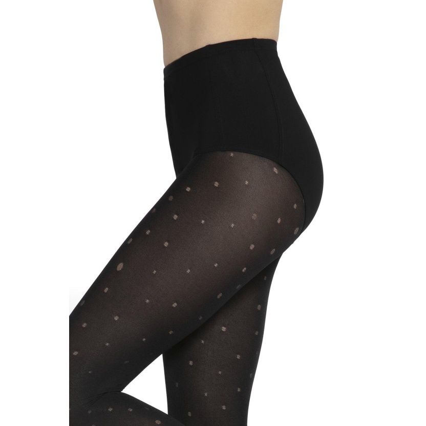 Black Gatta Loretta 133 tights for women 50 denier - Size S - Image 4