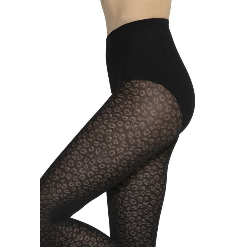 Black Gatta Loretta 132 tights for women 50 denier - Size S - Image 2